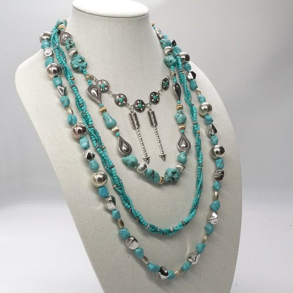 Necklace Native American Styling. Complete Set - Picture 3 of 16